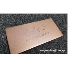 Label Tag Bronze<br>2D Etching Bronze<br>LT/BZ_01
